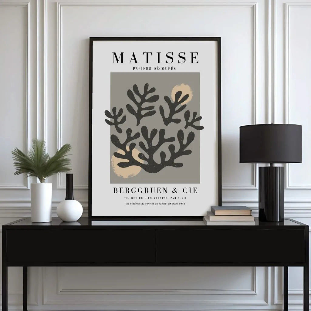Plakat Matisse Szare Korale