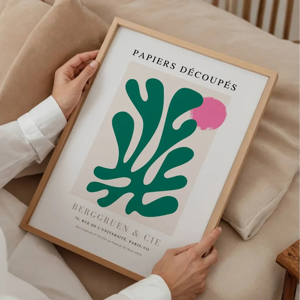 Matisse Zielony Botaniczny Plakat