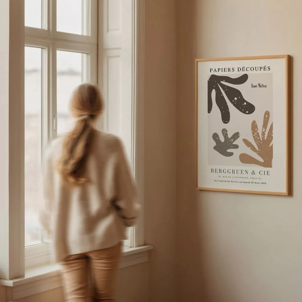 Matisse Beżowy Naturalny Plakat