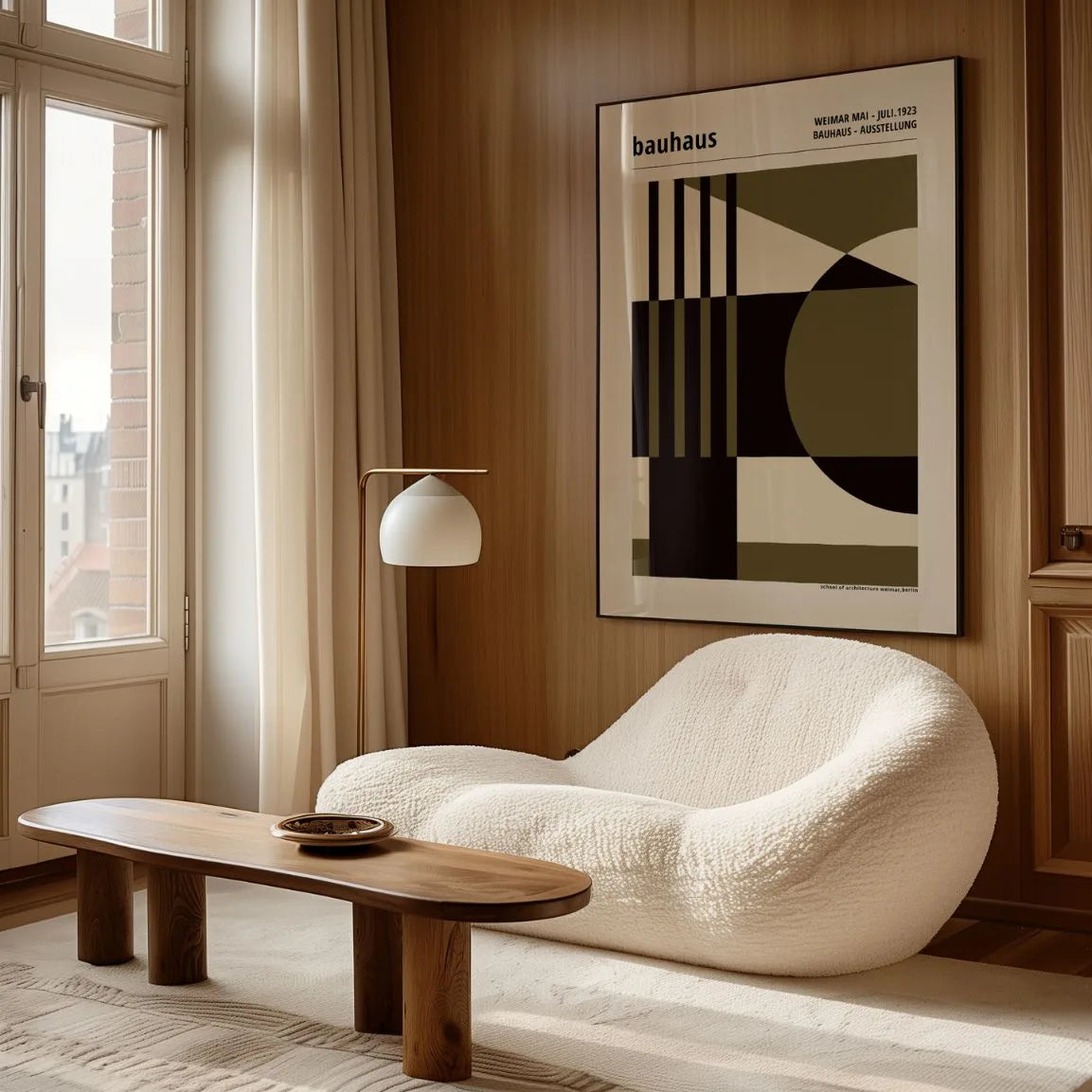 Bauhaus Forma Architektoniczna Plakat