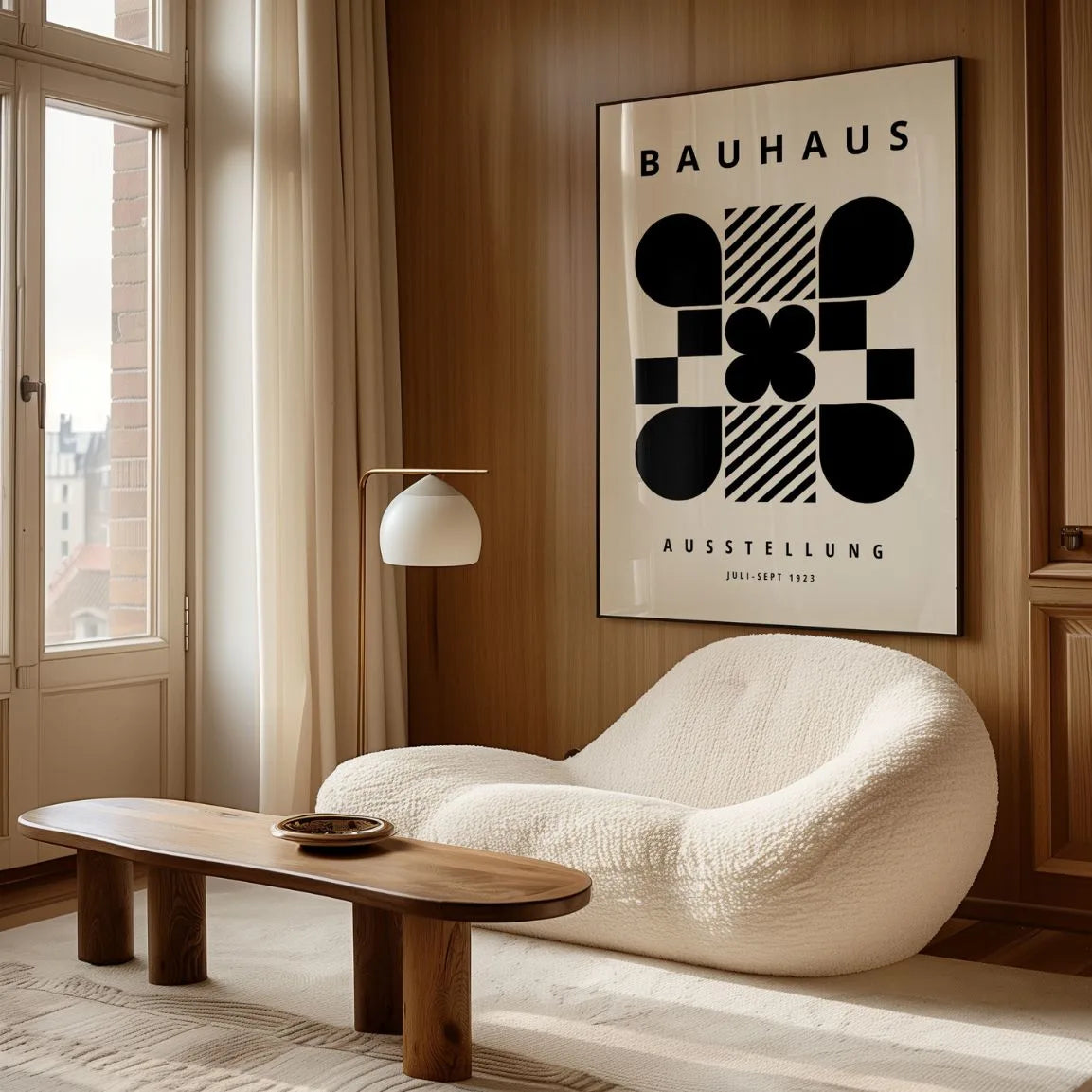 Plakat Bauhaus Gra Figur 
