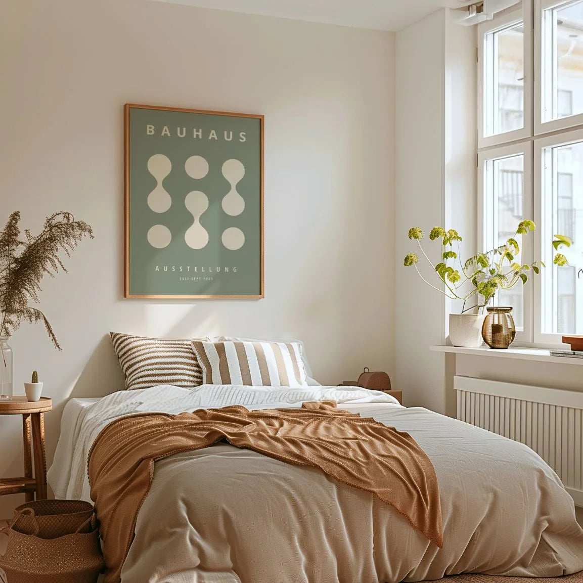 Plakat Bauhaus Zieleń Szałwii