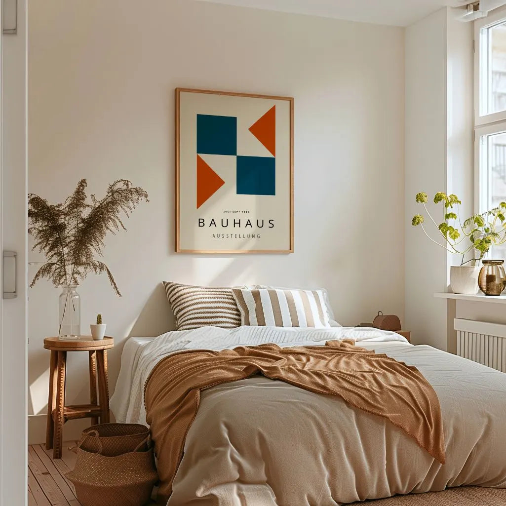 Bauhaus Kontrast Barw Plakat