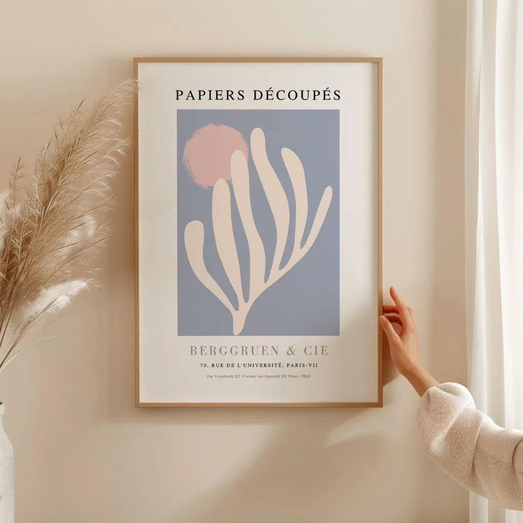 Matisse Błękit Spokój Plakat