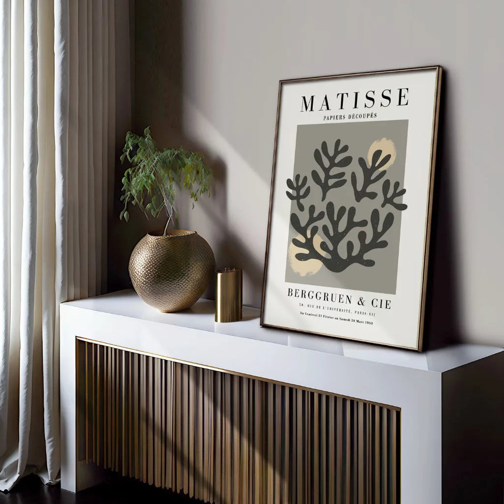 Plakat Matisse Szare Korale