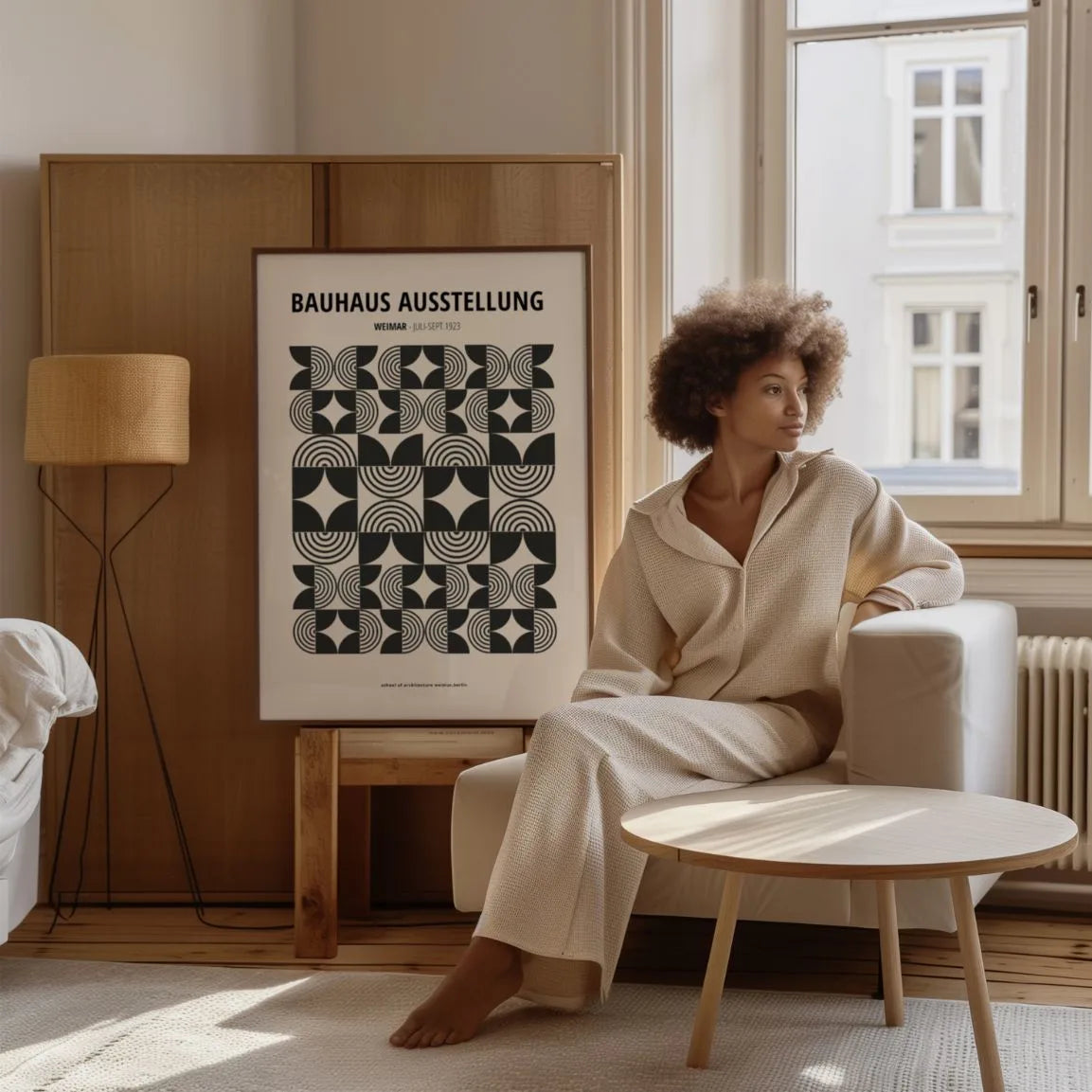 Plakat Bauhaus Drobne Detale Geometria