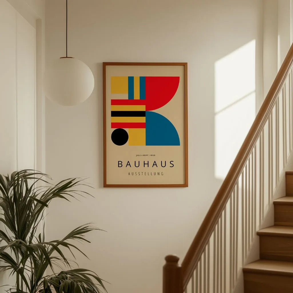 Bauhaus Mocna Czerwień Plakat
