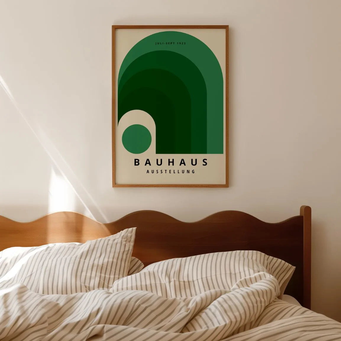 Plakat Bauhaus Zielona Tęcza