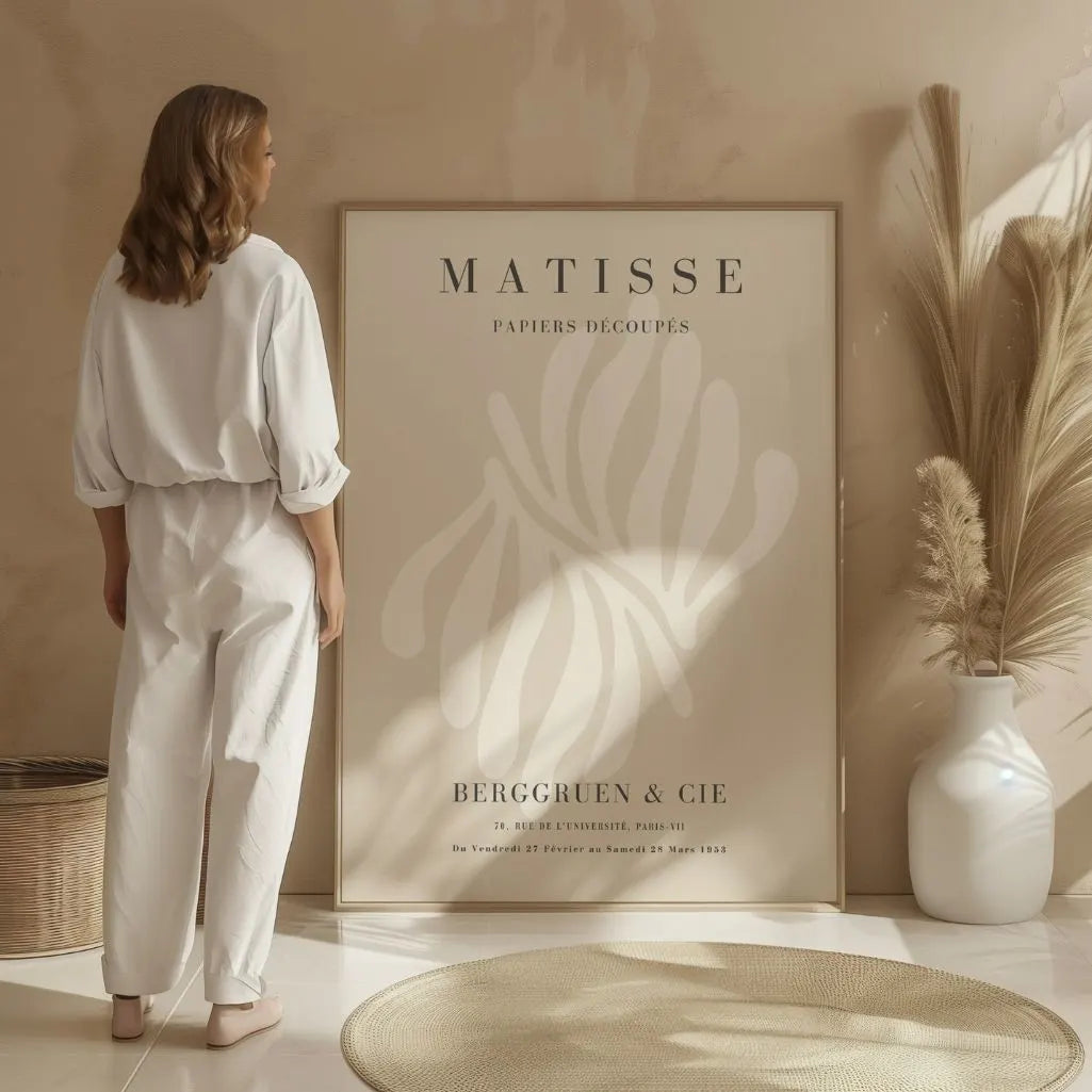 Matisse Beżowa Lekkość Plakat