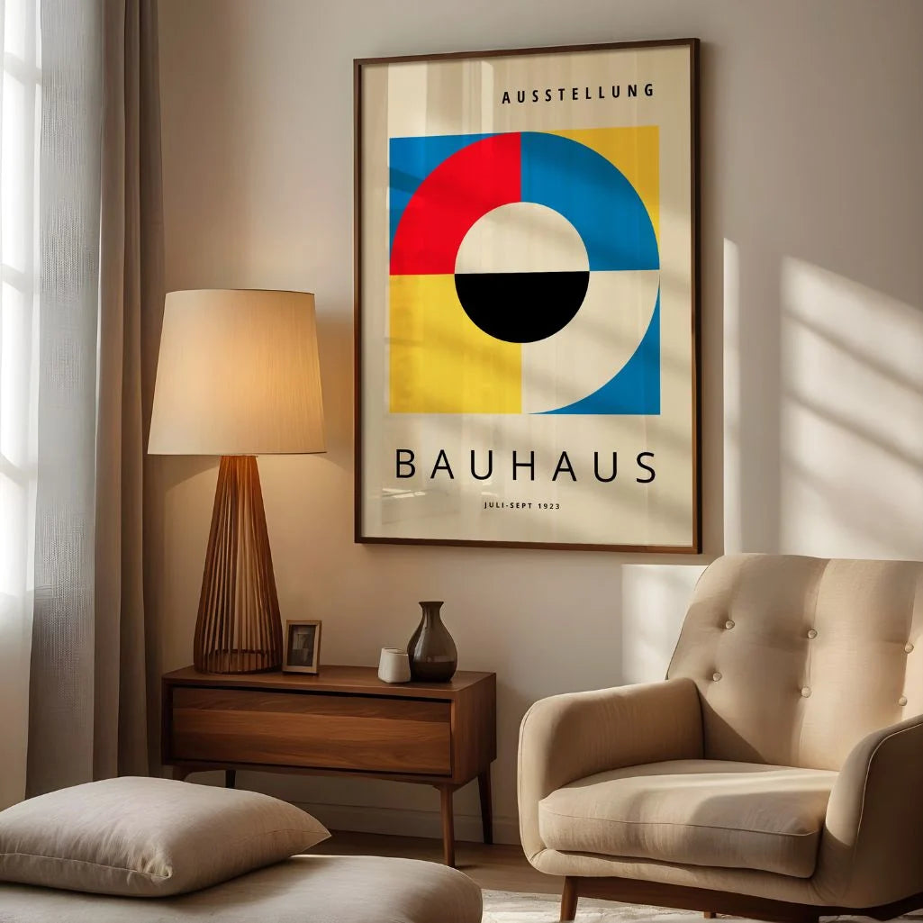 Plakat Bauhaus Centralne Koło