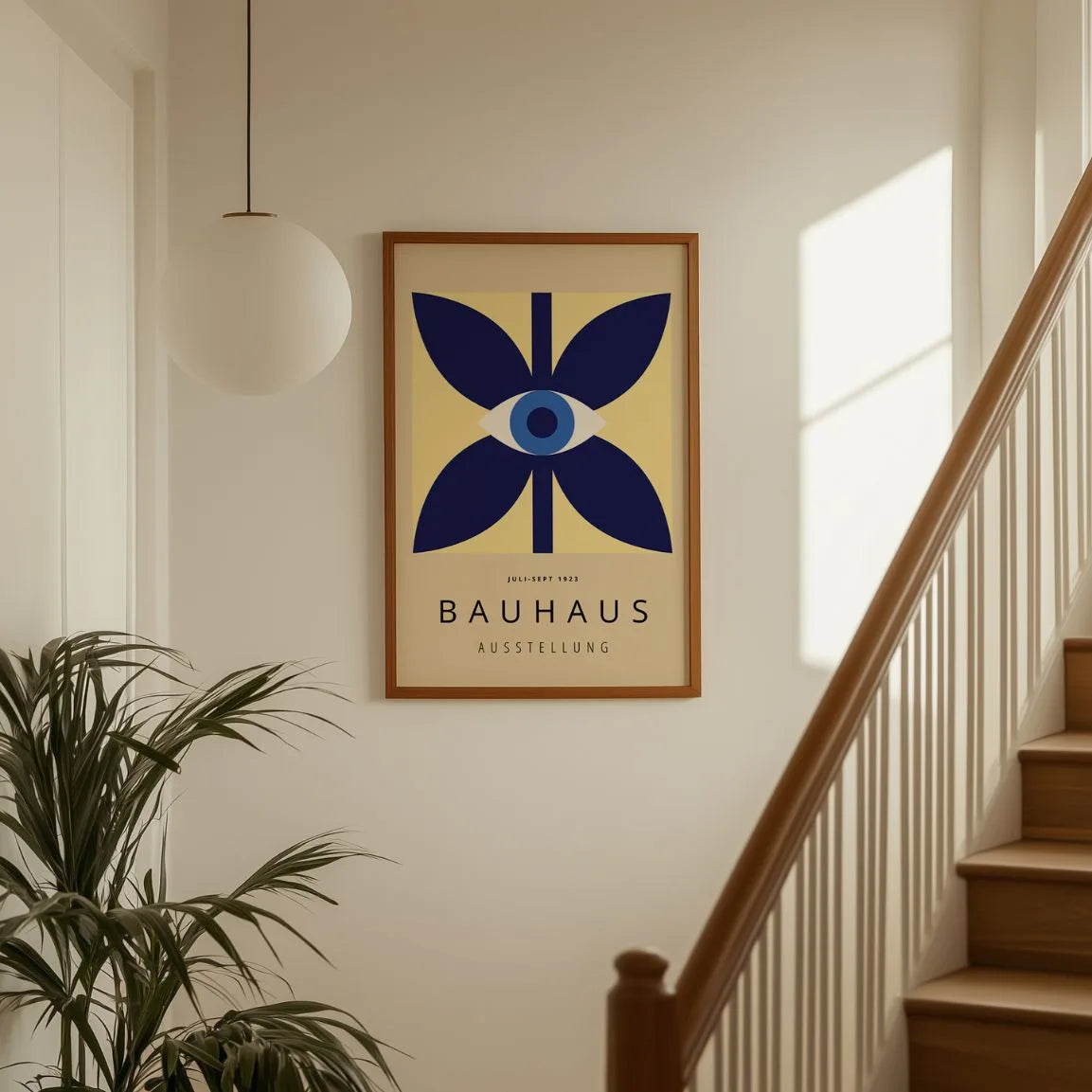 Bauhaus Niebieskie Oko Plakat