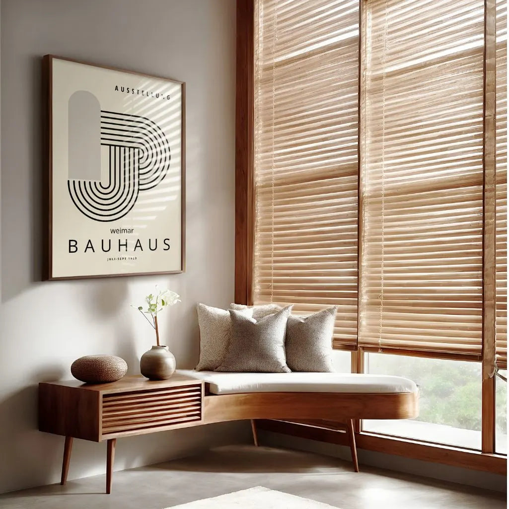 Plakat Bauhaus Węzeł Liniowy