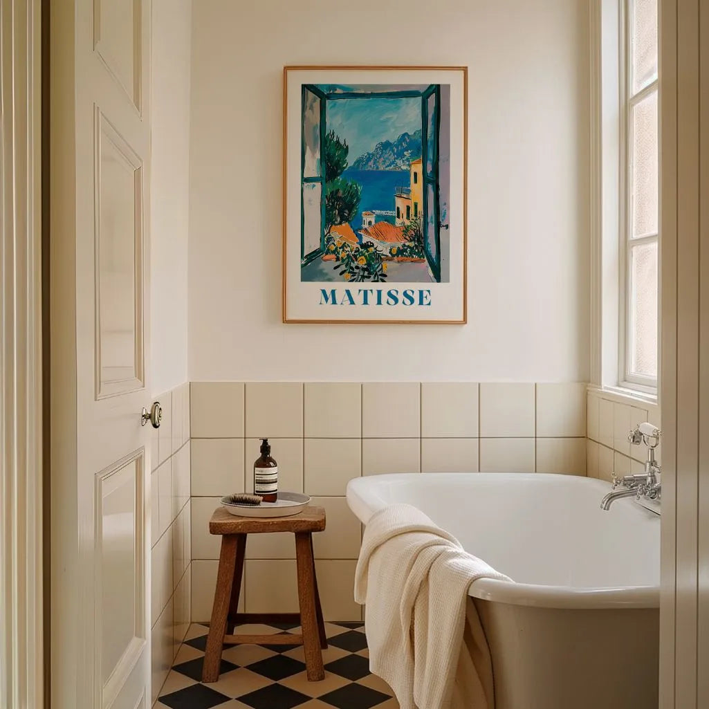 Matisse Okno Amalfi Plakat