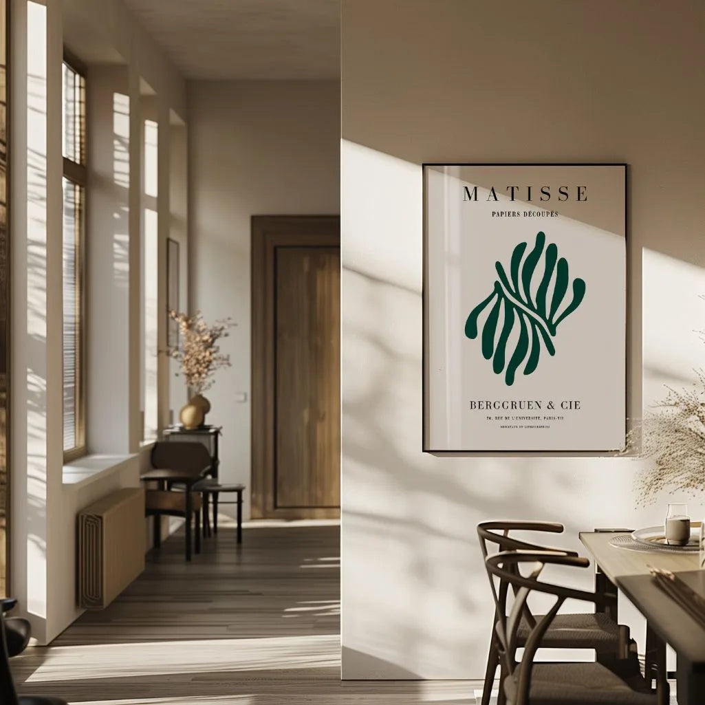 Matisse Butelkowa Zieleń Plakat