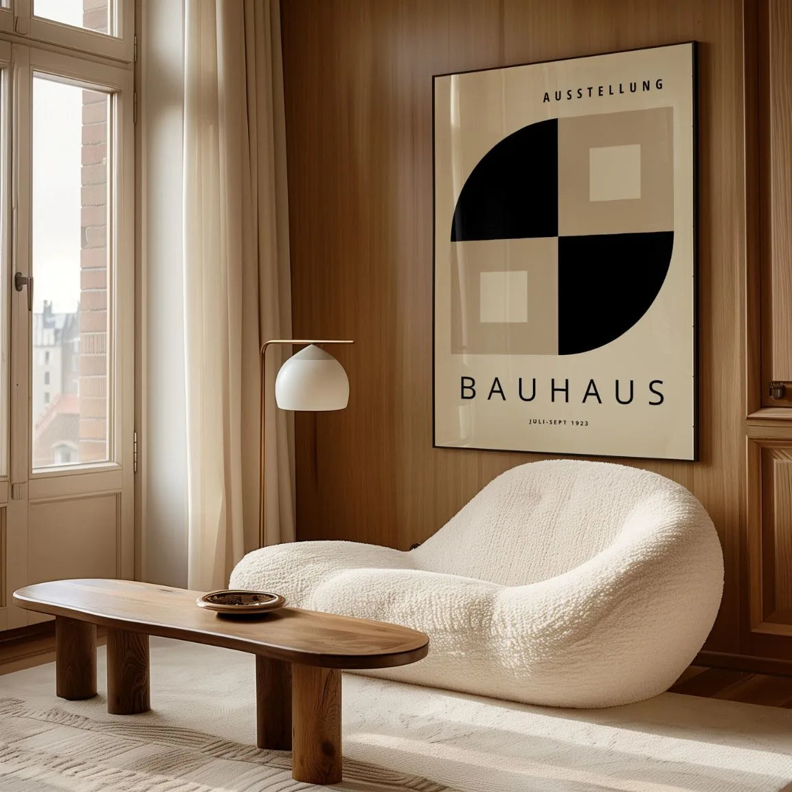 Plakat Bauhaus Figury Modernistyczne
