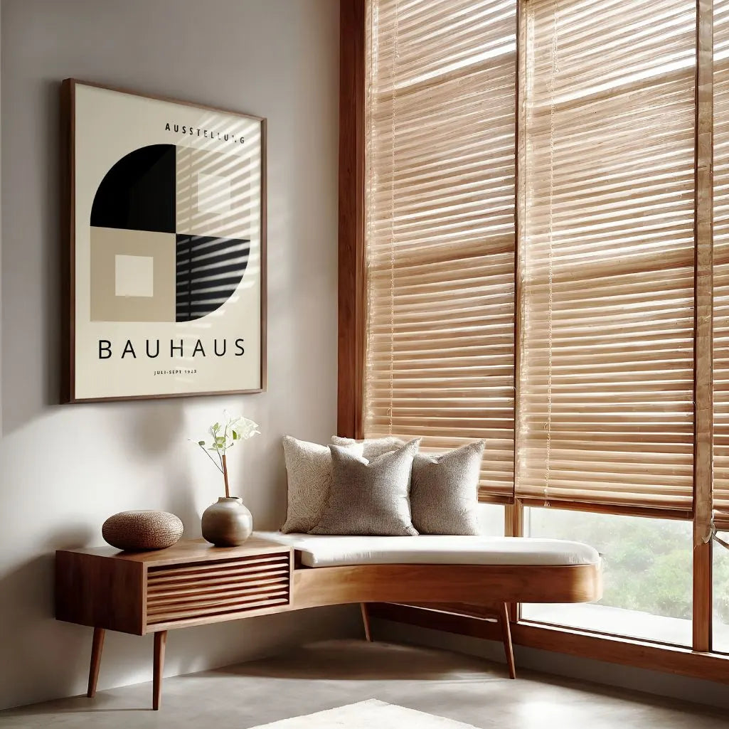 Plakat Bauhaus Figury Modernistyczne