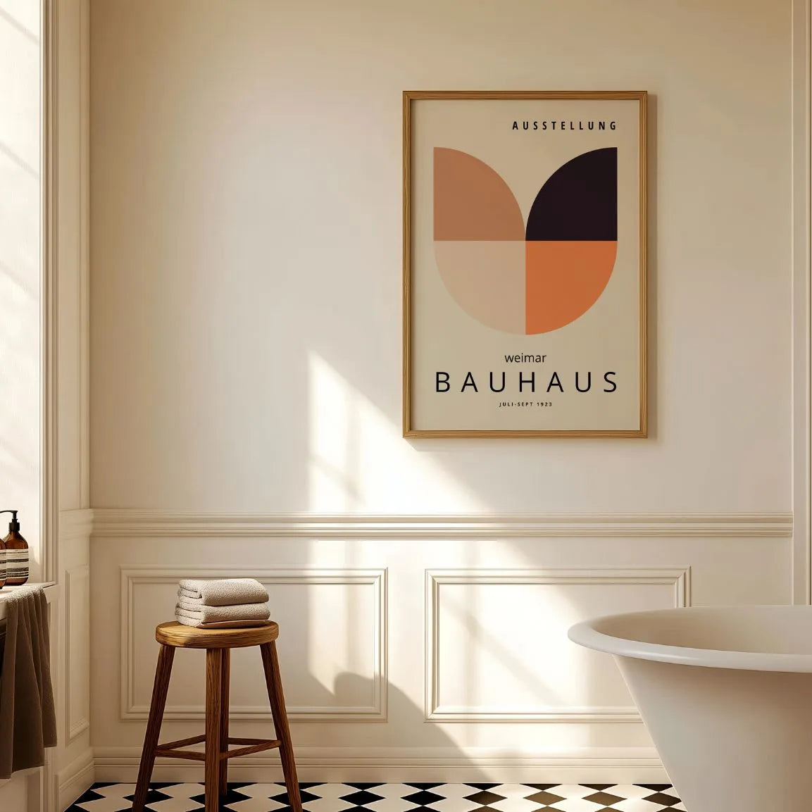 Bauhaus Weimar Ciepło Plakat