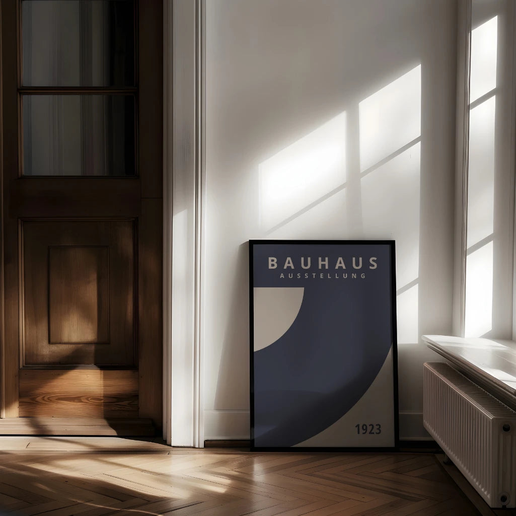 Plakat Bauhaus Niebieska Plama