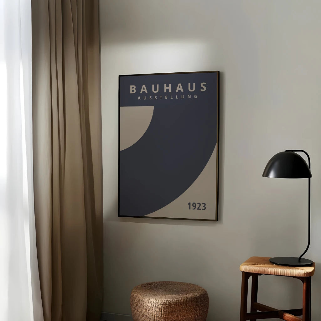 Plakat Bauhaus Niebieska Plama