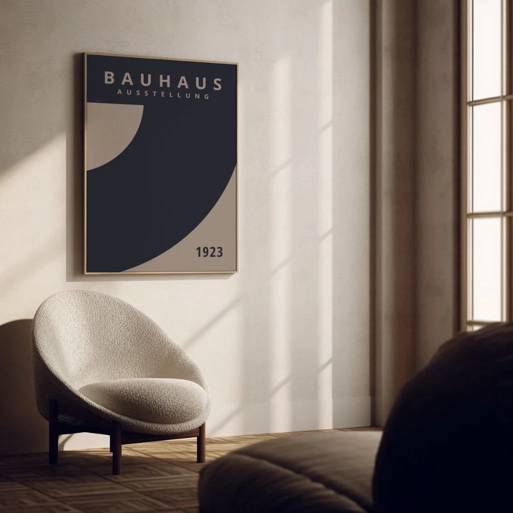 Plakat Bauhaus Niebieska Plama