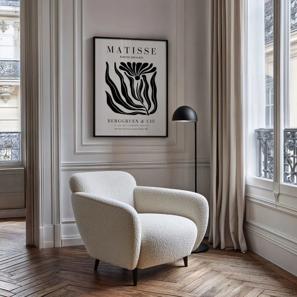 Henri Matisse – Plakat Czarny Kwiat