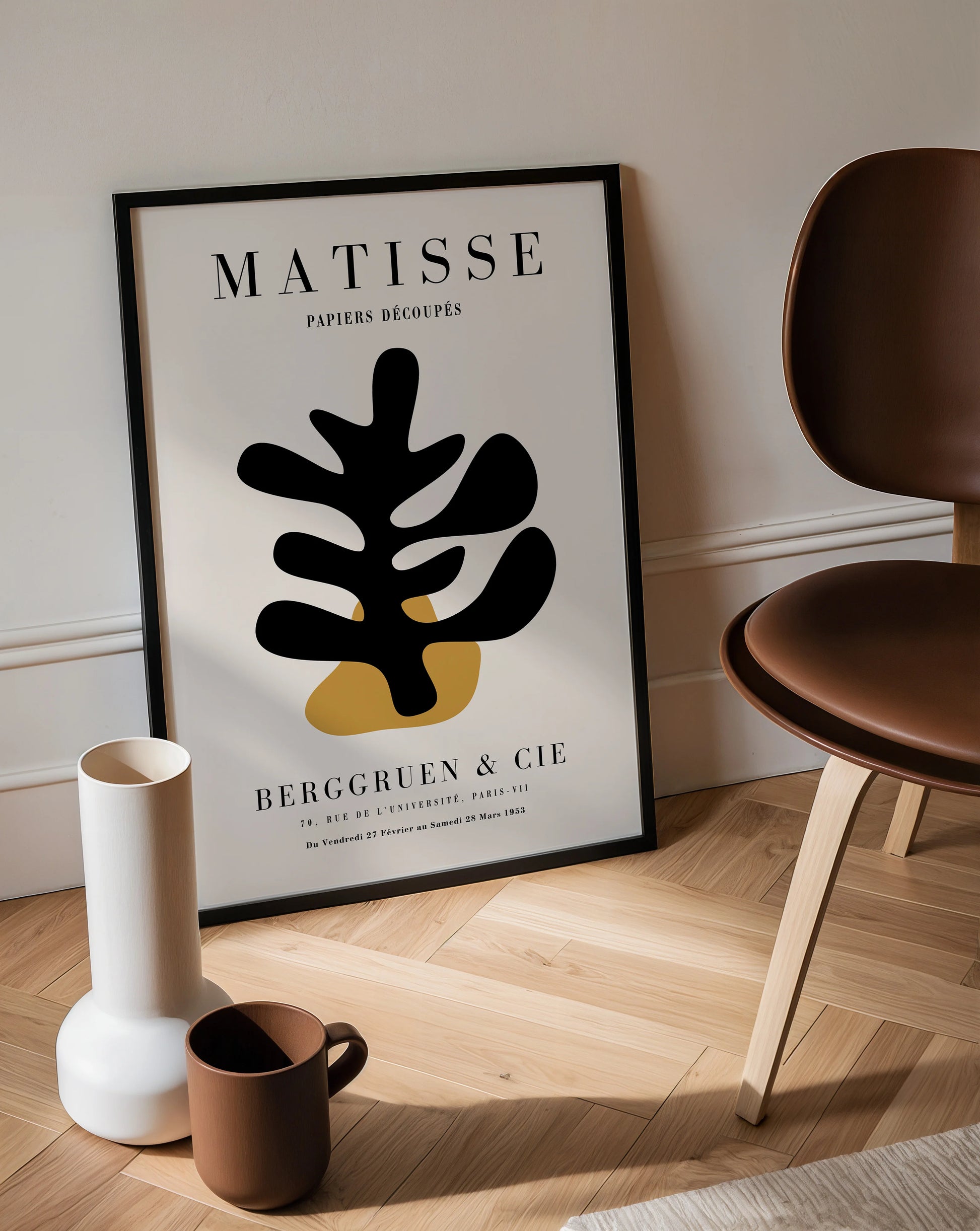 Plakat Matisse Motyw Czerń I Złoto