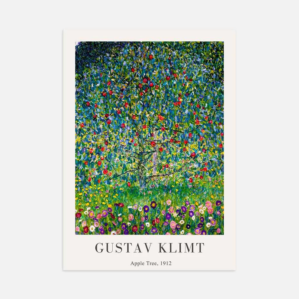 Gustav Klimt Plakat – Jabłoń (1912)