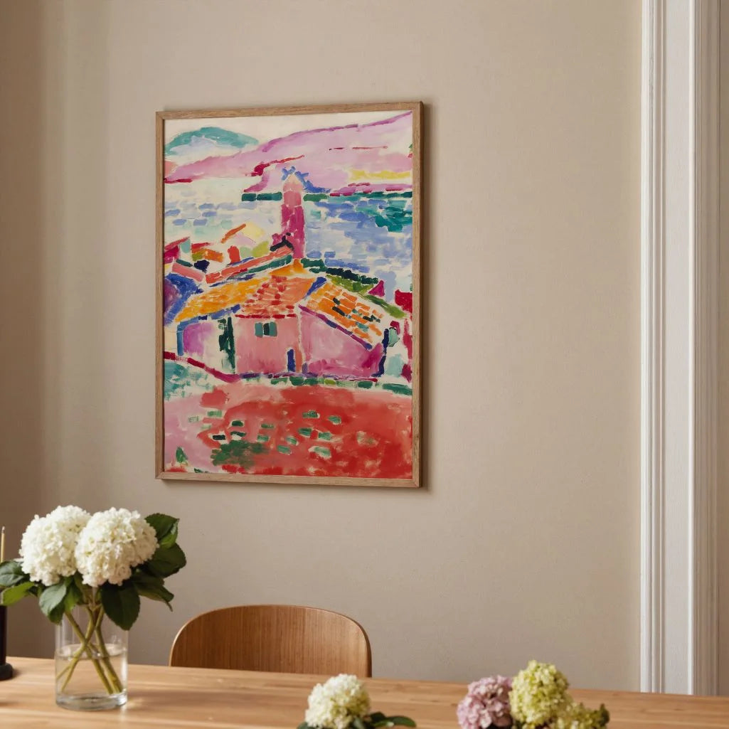 Henri Matisse Plakat – Widok na Collioure, 1905 (Pełna okładka)