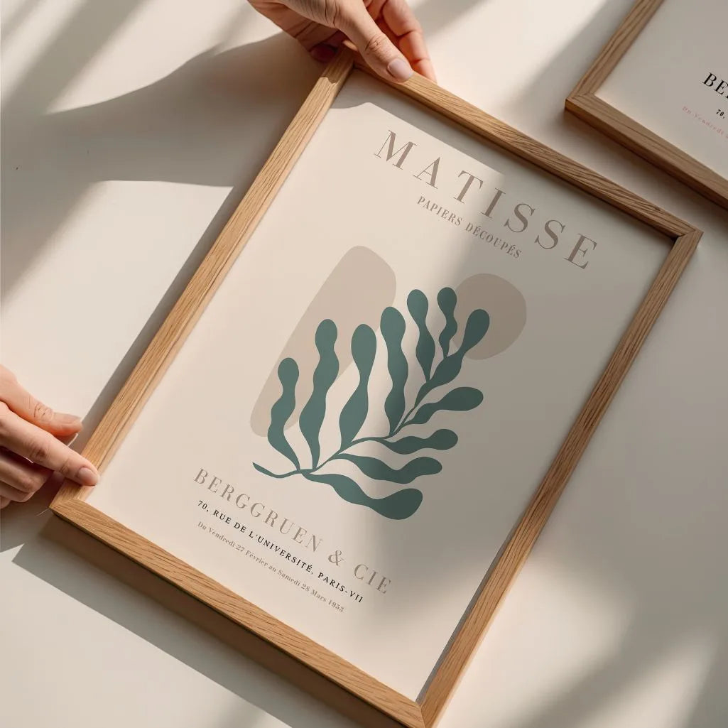 Henri Matisse Zielony Motyw Organiczny Plakat