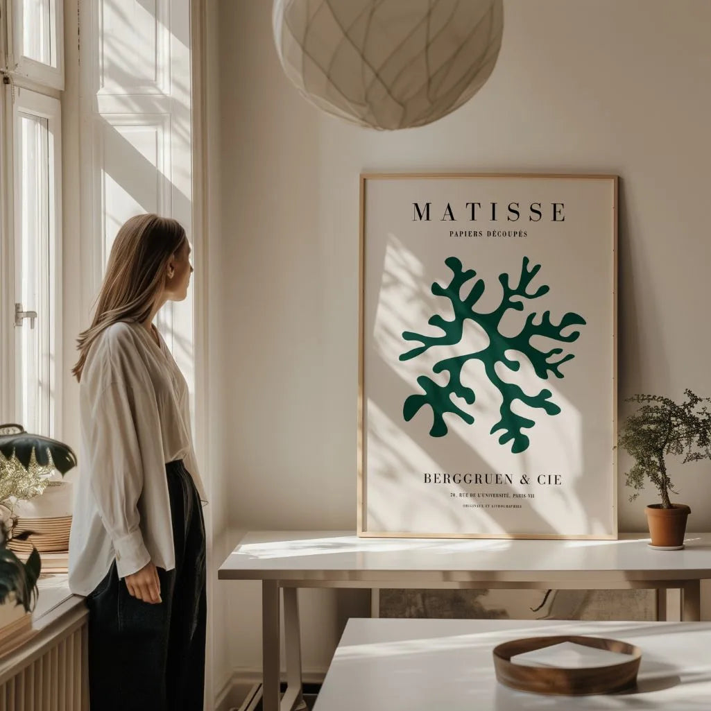 Henri Matisse Zielony Koral Plakat