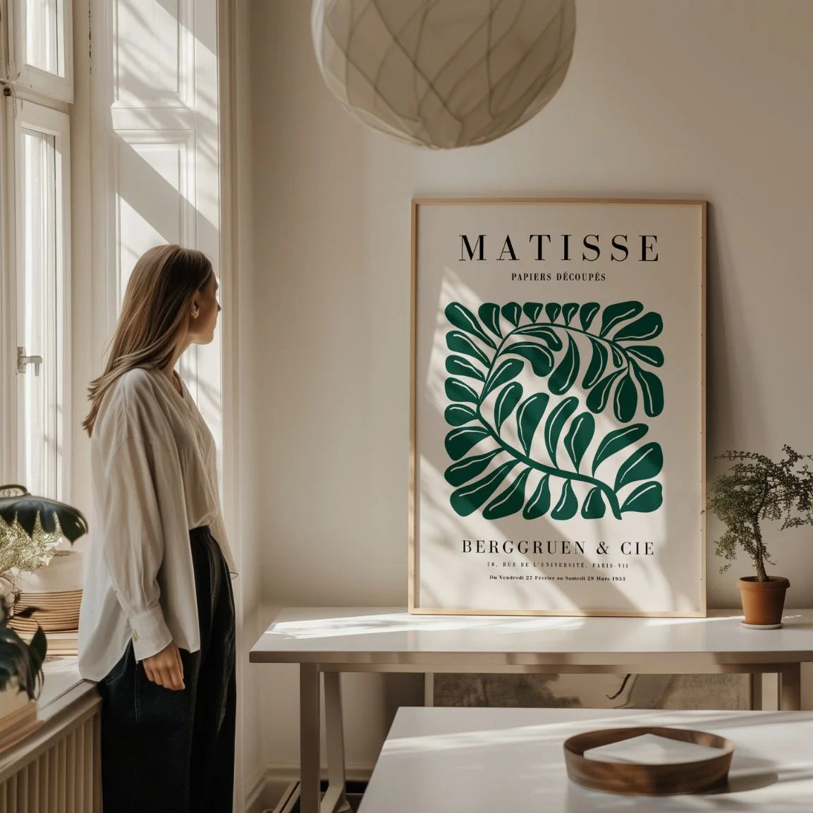 Matisse Zielony Liść Plakat