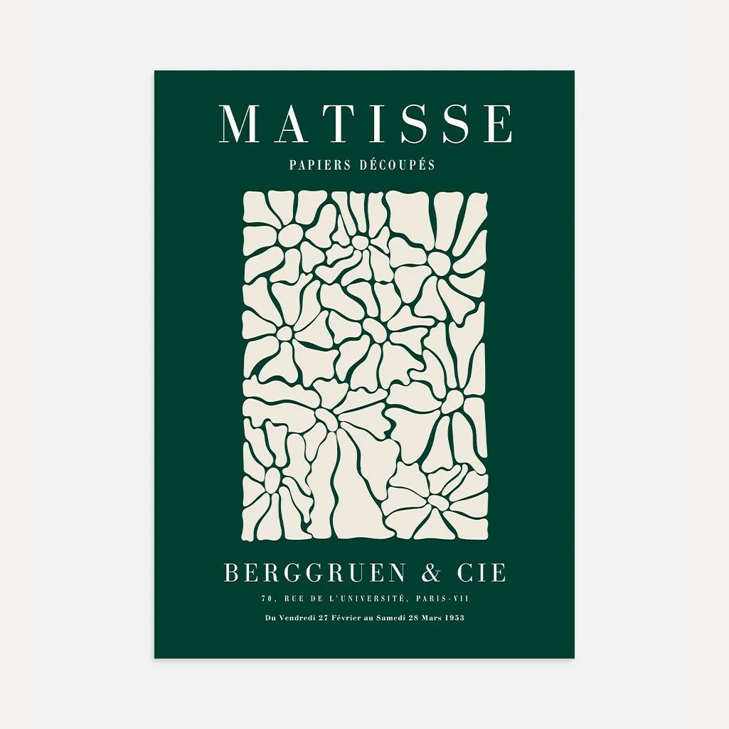 Henri Matisse Zielone Formy Plakat