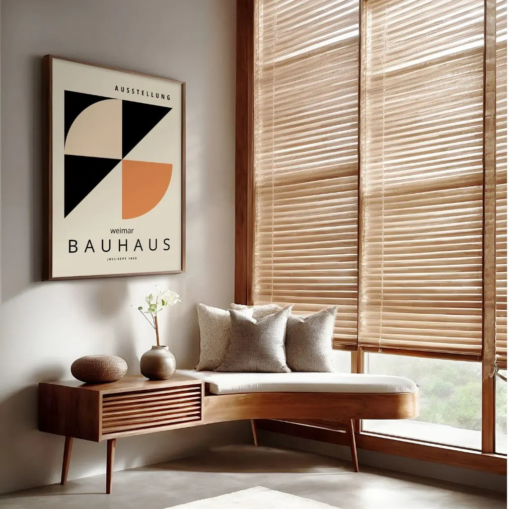 Bauhaus Kontrast Form Plakat