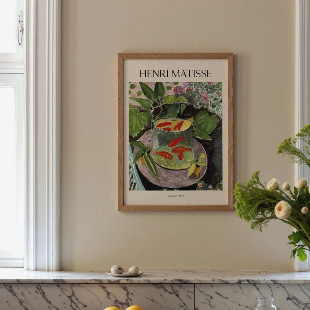 Henri Matisse Plakat – Złote rybki, 1912