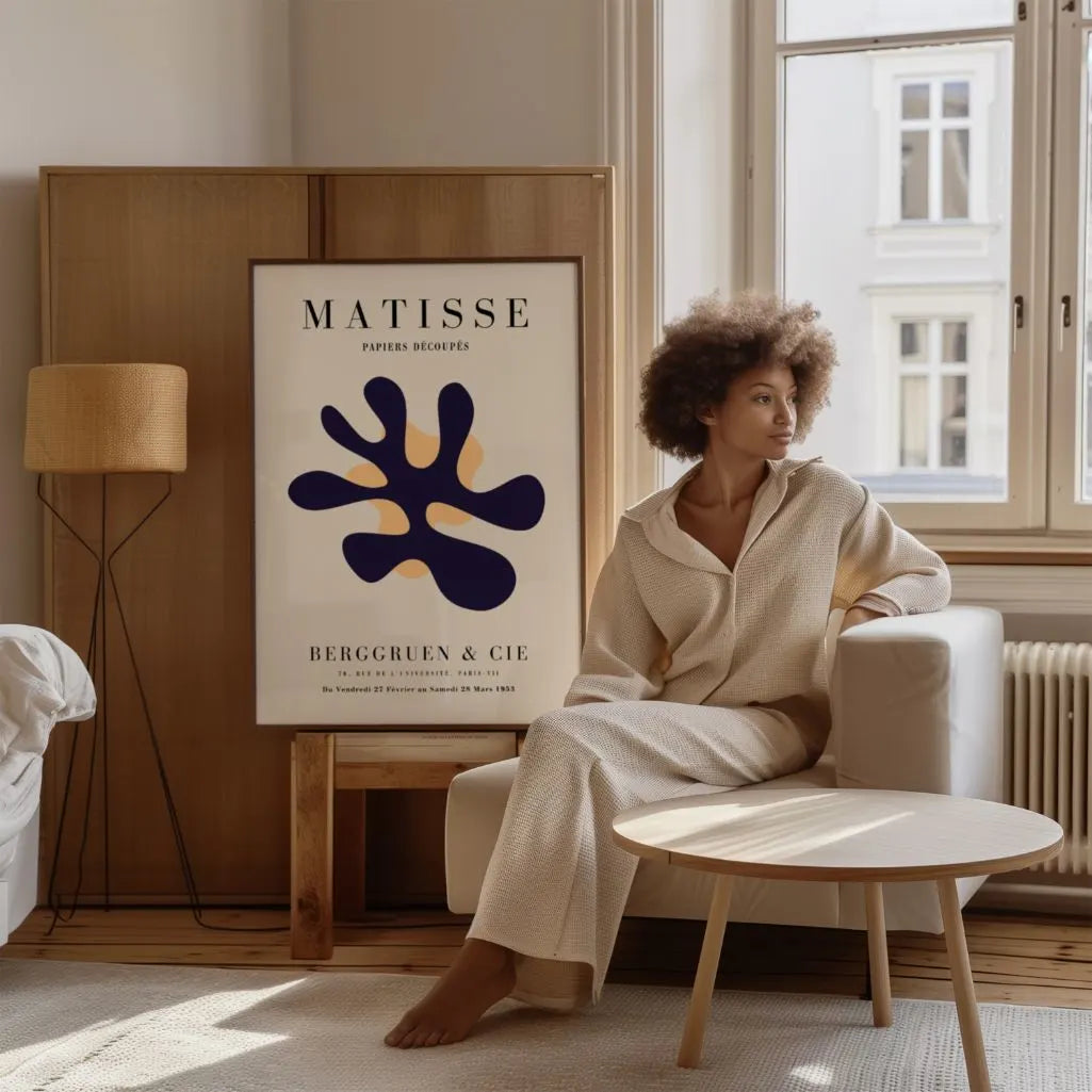 Henri Matisse Rytm Form Plakat