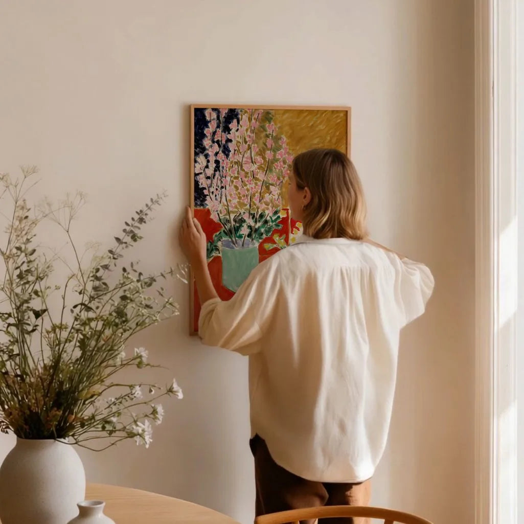 Henri Matisse Plakat – Kwiaty śliwy, 1948 (Pełna okładka)