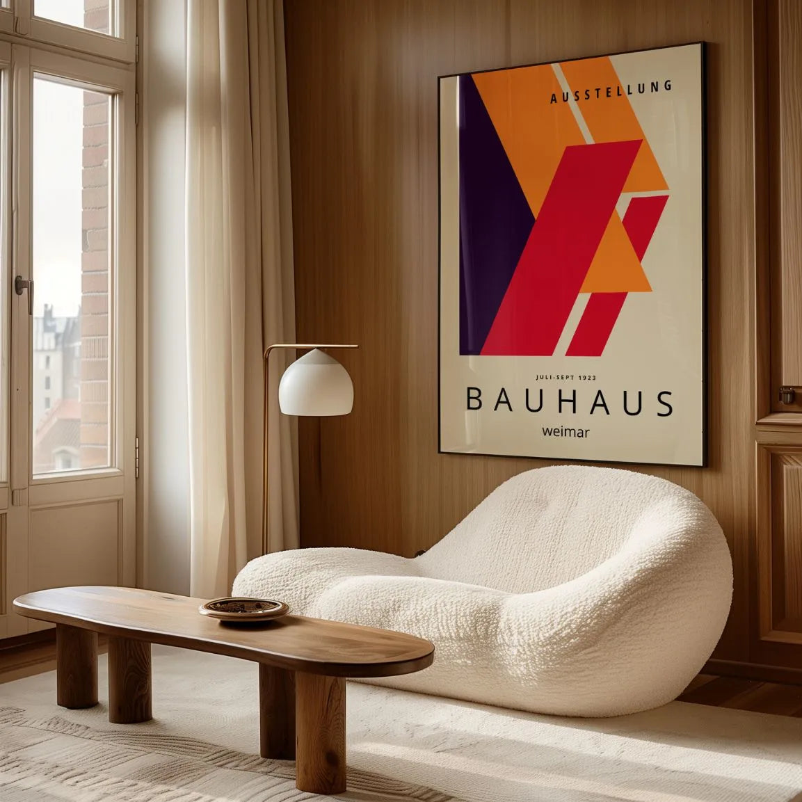 Bauhaus Ruch Koloru Plakat
