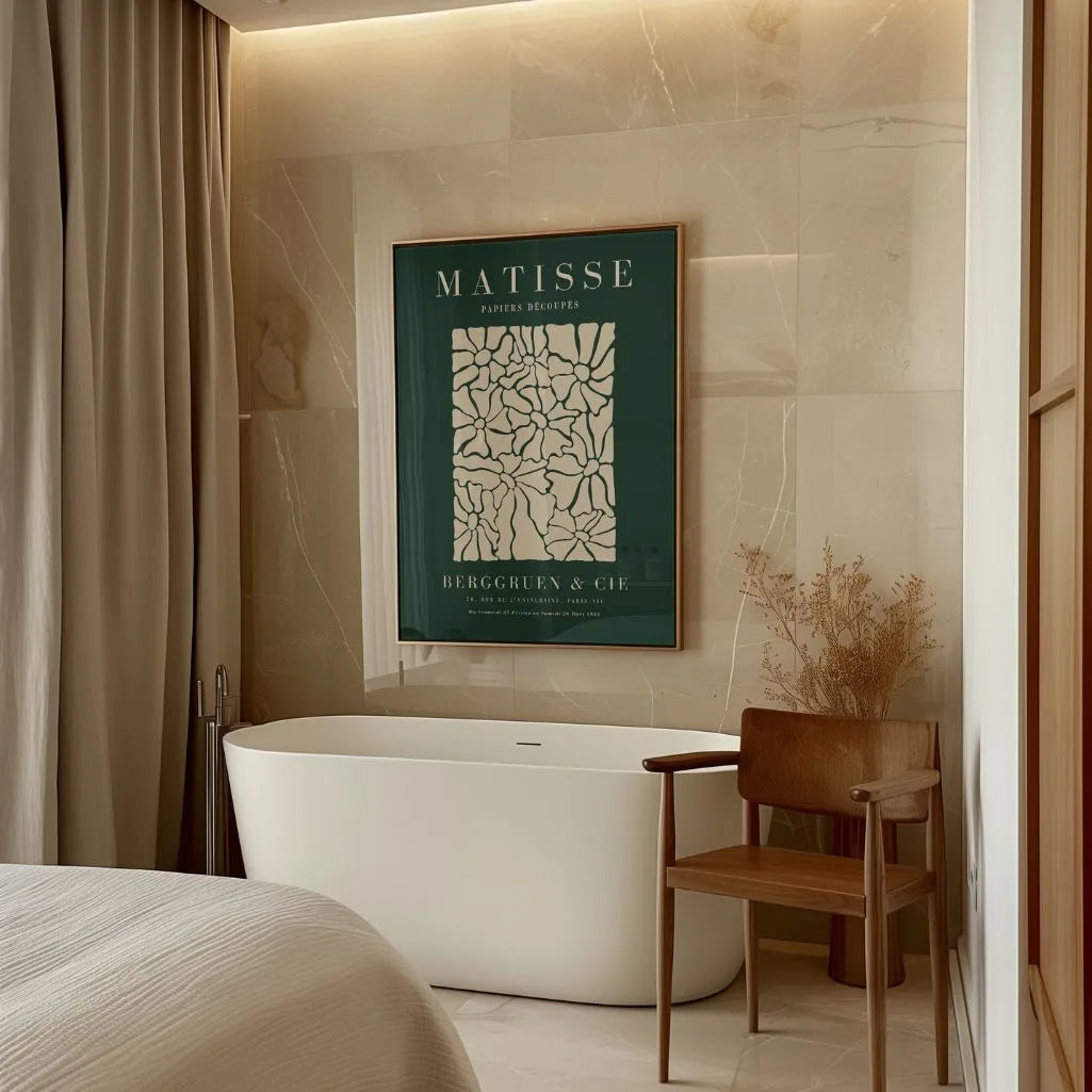 Henri Matisse Zielone Formy Plakat