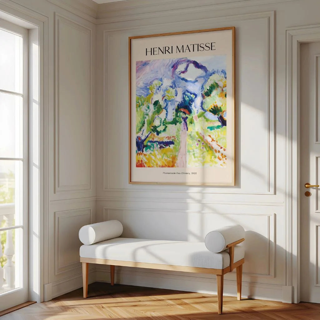 Henri Matisse Plakat – Spacer wśród oliwek, 1905