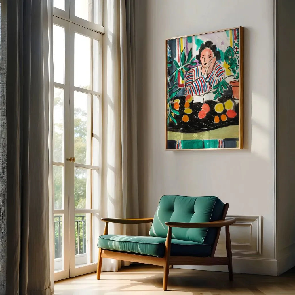 Henri Matisse Plakat – Wnętrze z etruskim wazonem, 1940