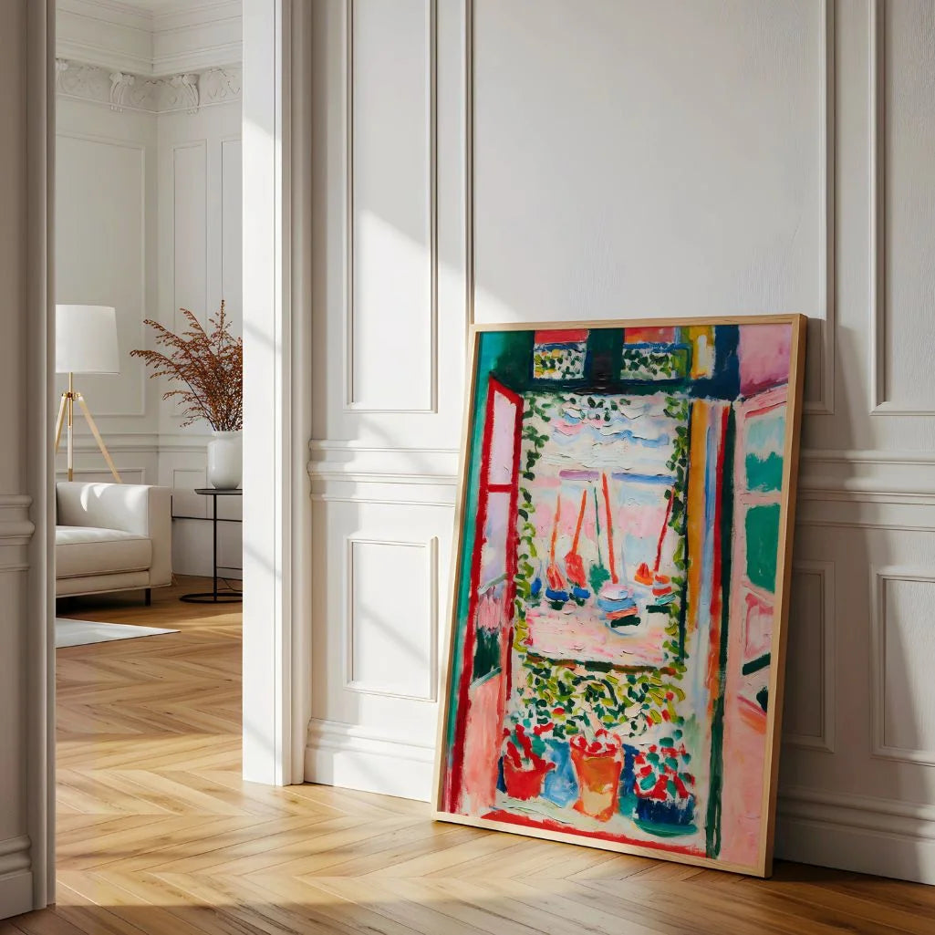 Henri Matisse Plakat – Otwarte okno, Collioure, 1905 (Pełna okładka)