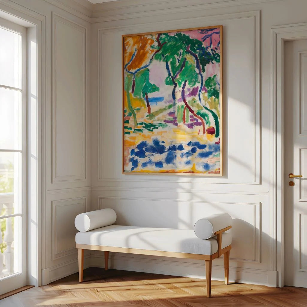 Henri Matisse Plakat – Krajobraz pod Collioure, 1905 (Pełna okładka)