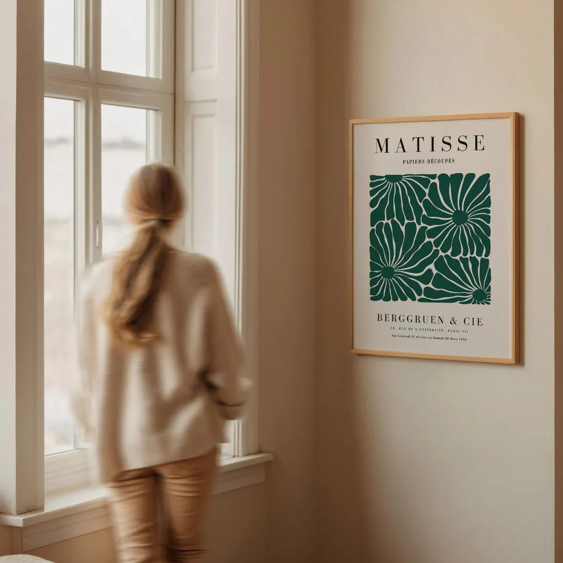 Matisse Zielone Kwiaty Plakat