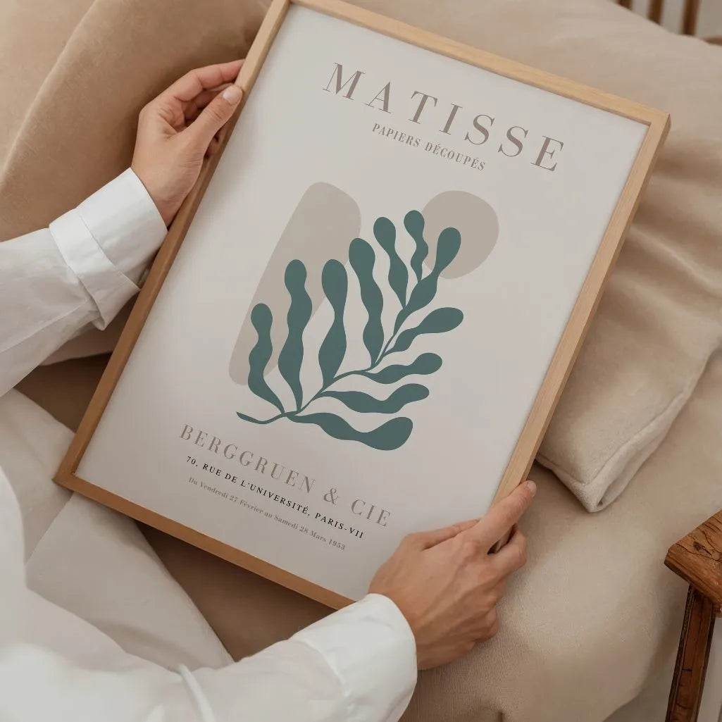 Henri Matisse Zielony Motyw Organiczny Plakat