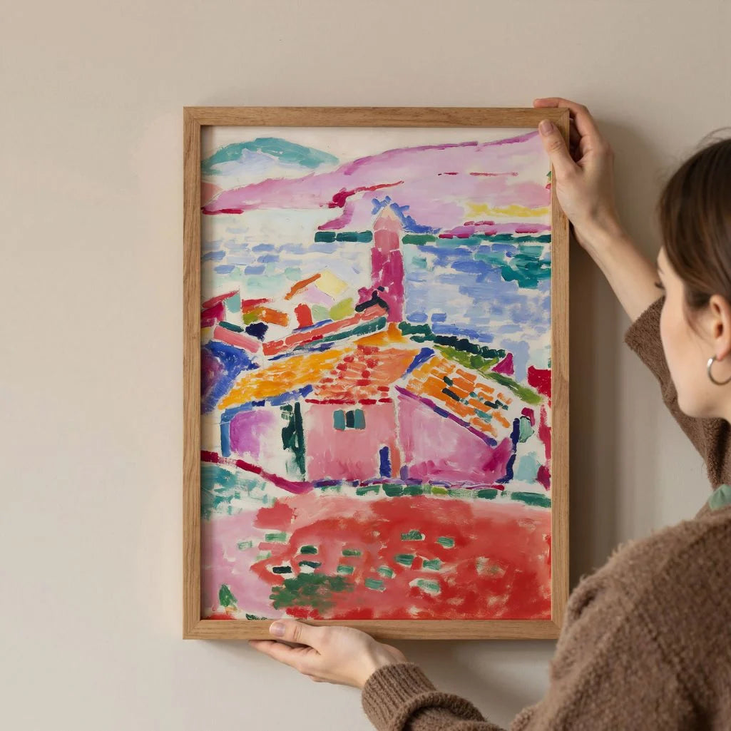 Henri Matisse Plakat – Widok na Collioure, 1905 (Pełna okładka)