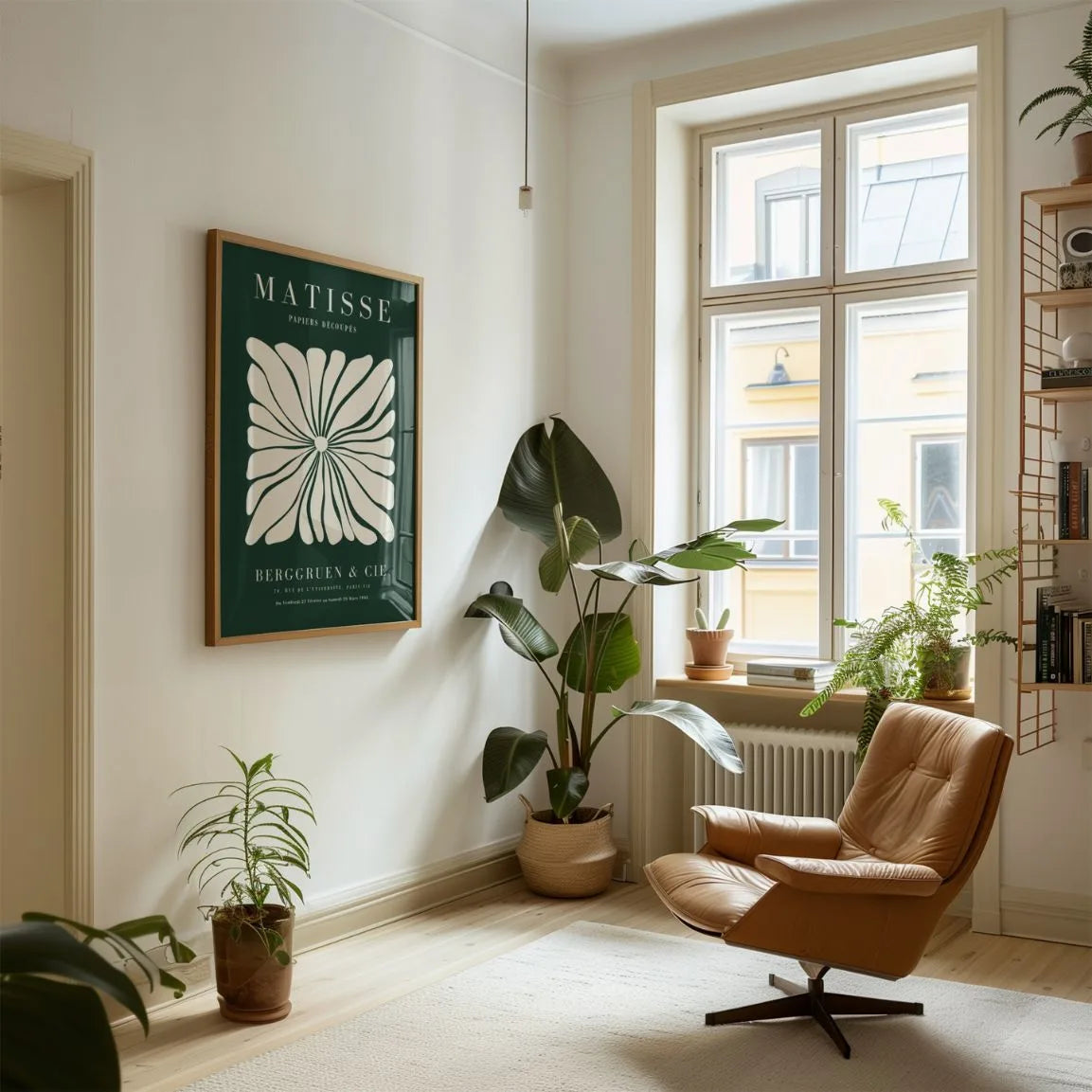 Matisse Plakat - Zielony Kwiat