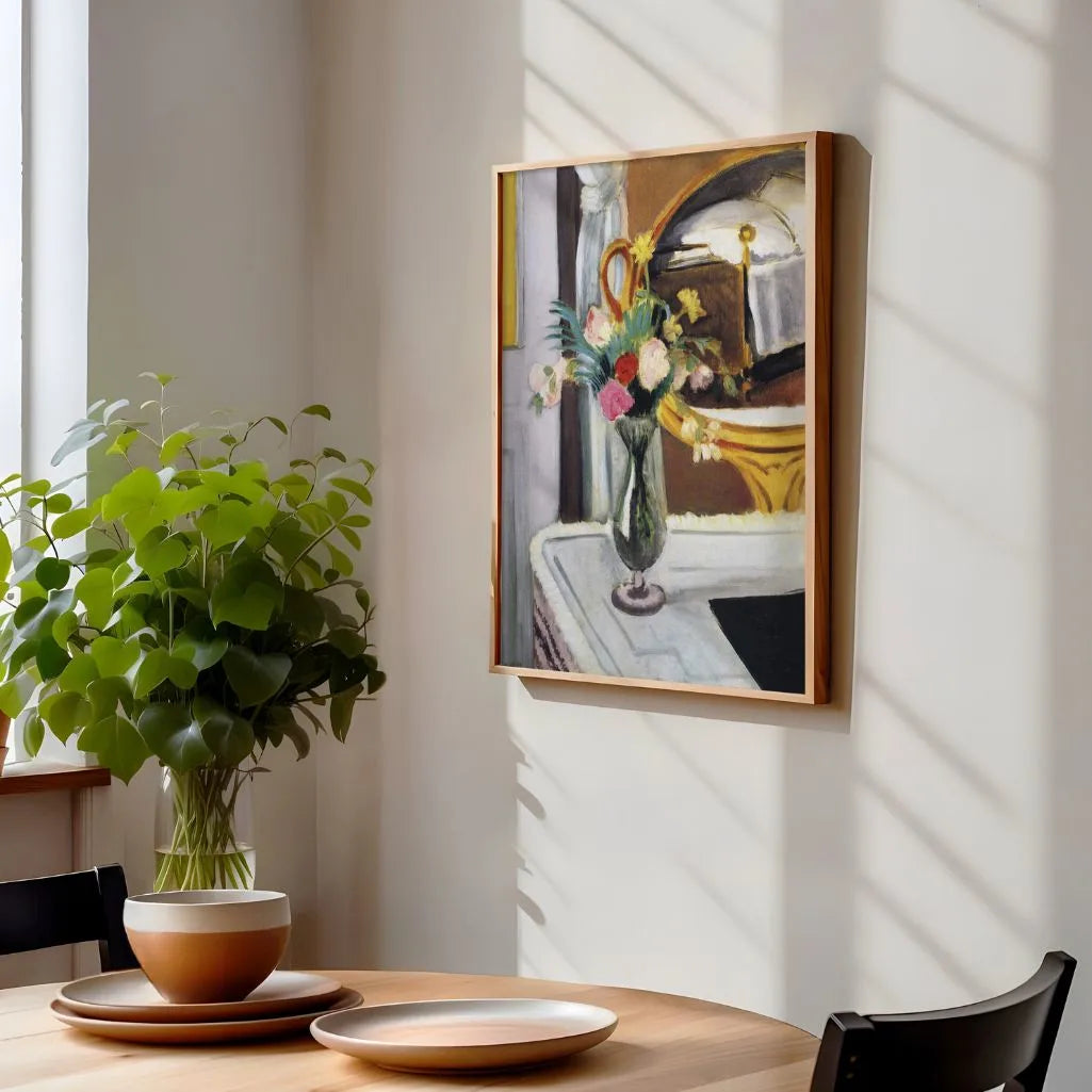 Henri Matisse Plakat – Bukiet na stole, 1916 (Pełna okładka)