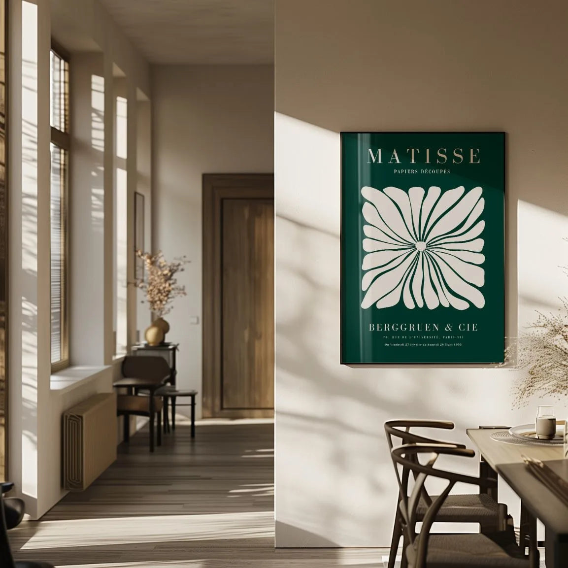 Matisse Plakat - Zielony Kwiat