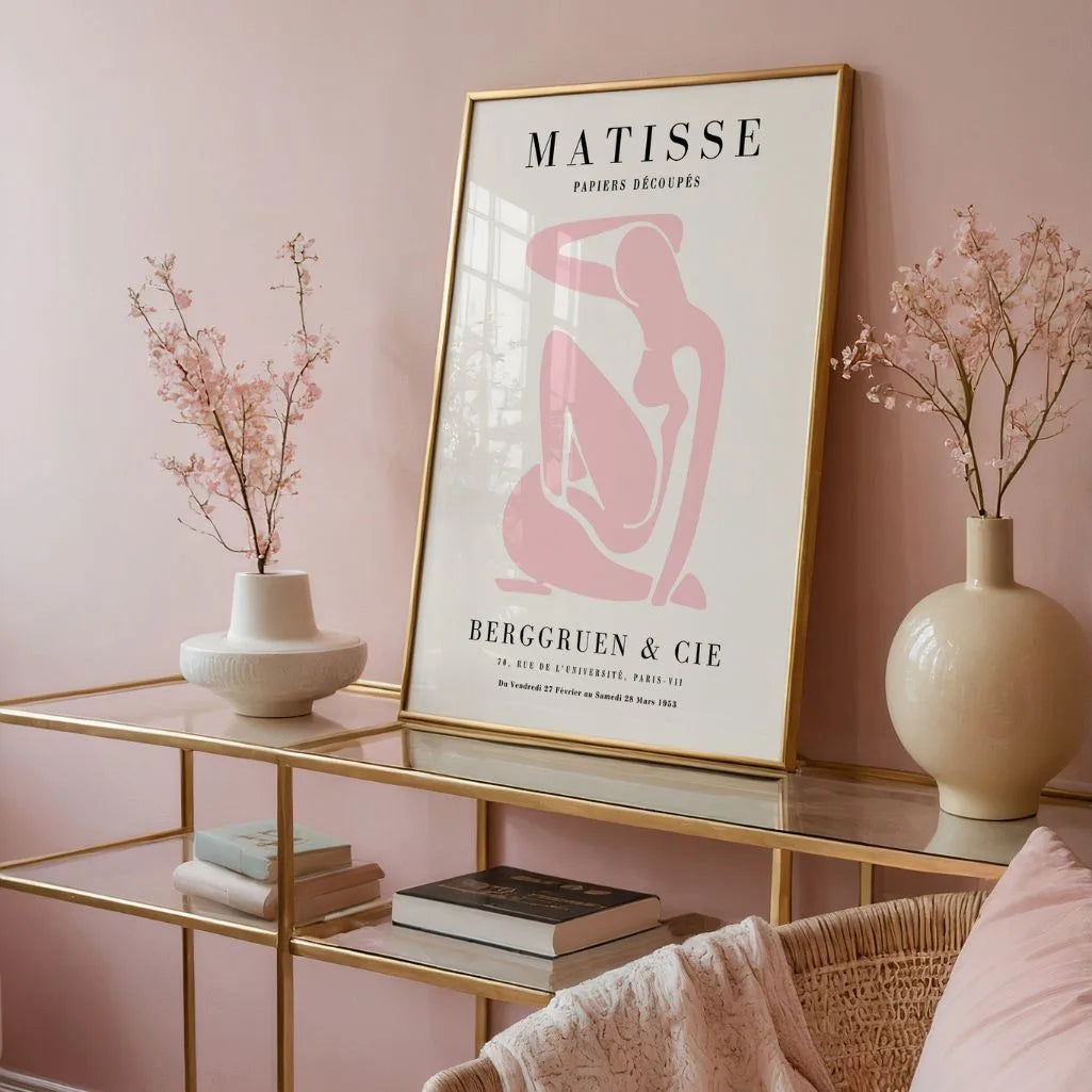 Henri Matisse Nu Bleu Róż Plakat