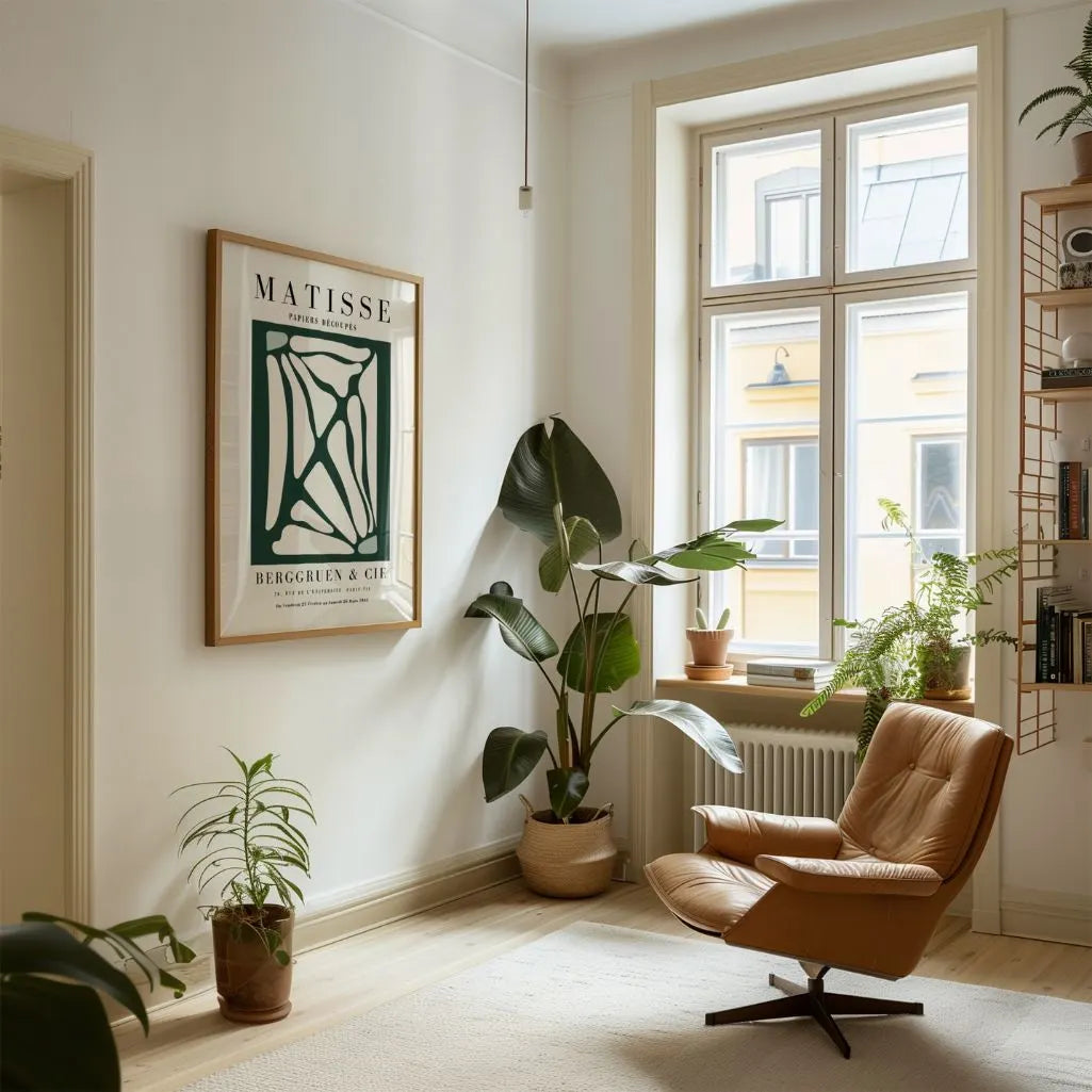 Styl Matisse Kwiaty Plakat